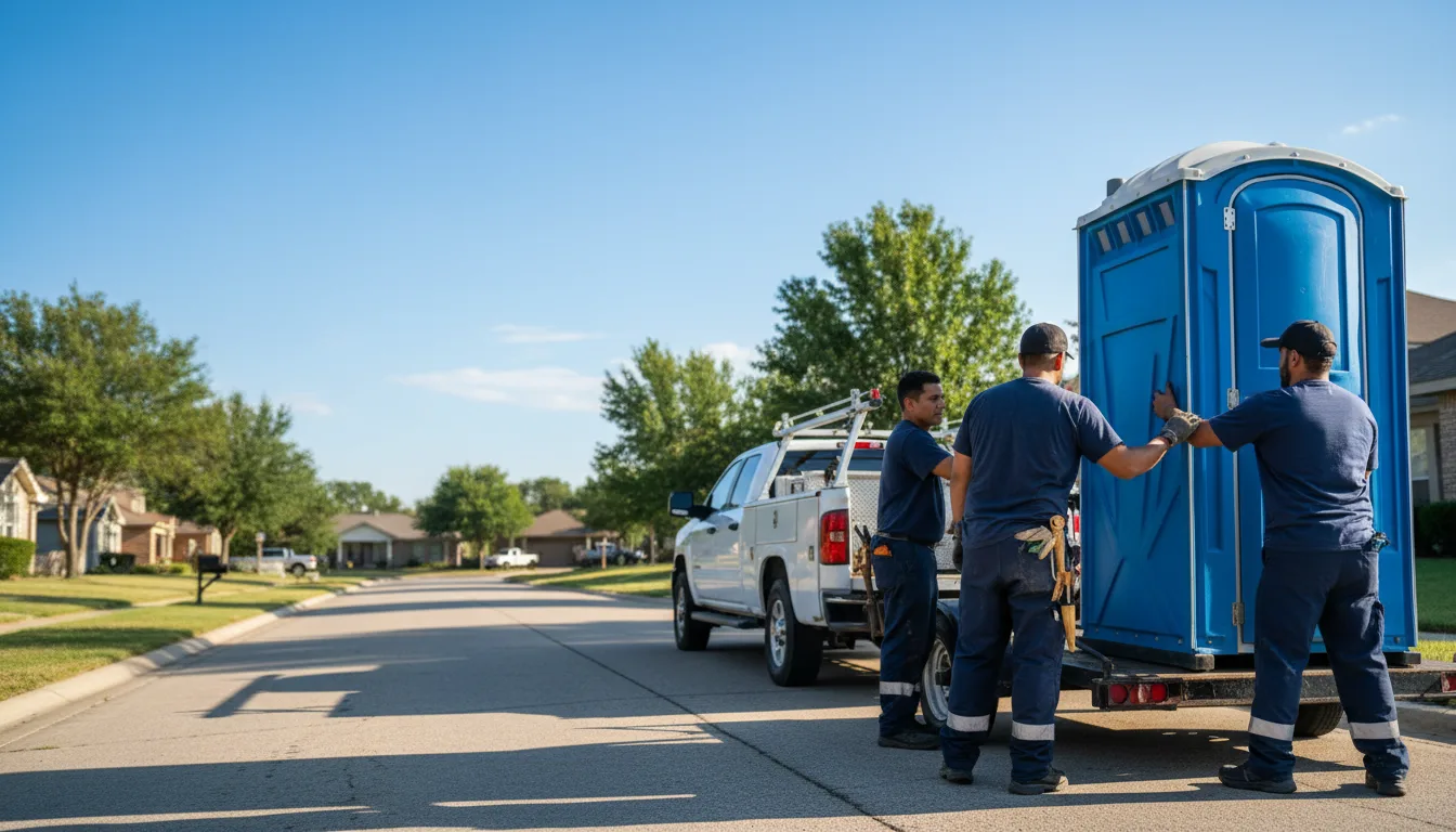 Portable Toilet Rental in Sacul, TX near me